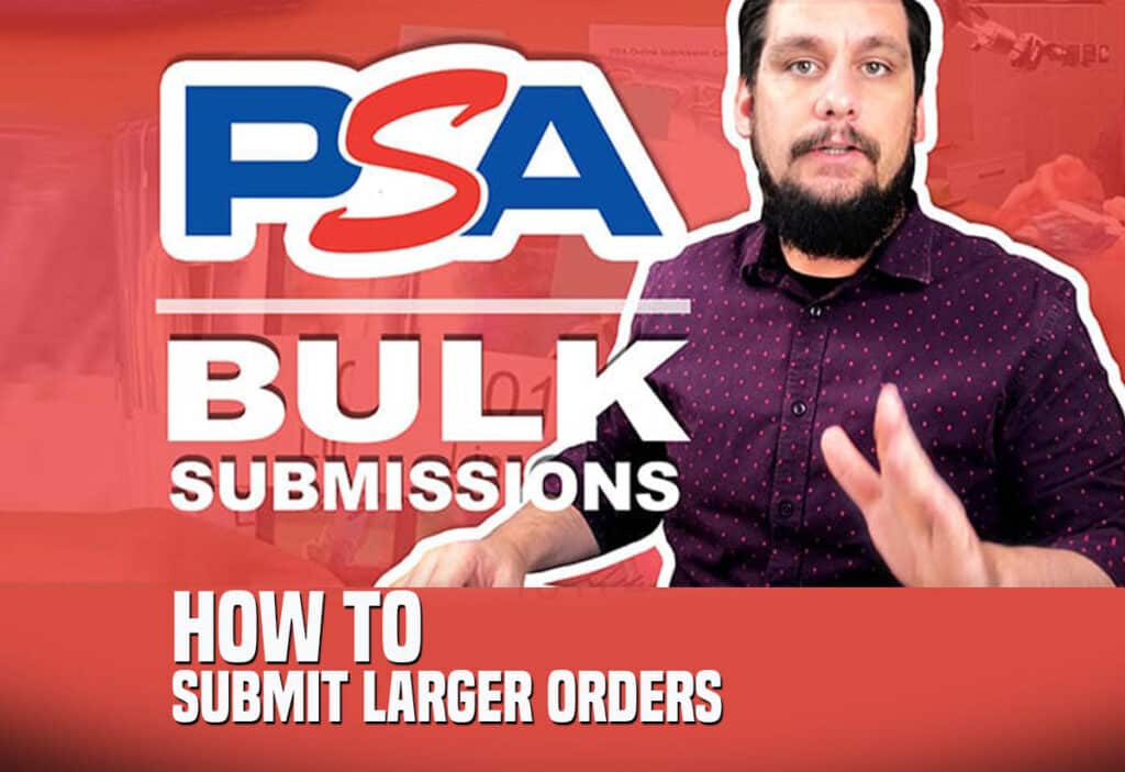 Bulk PSA submission tutorial and guide