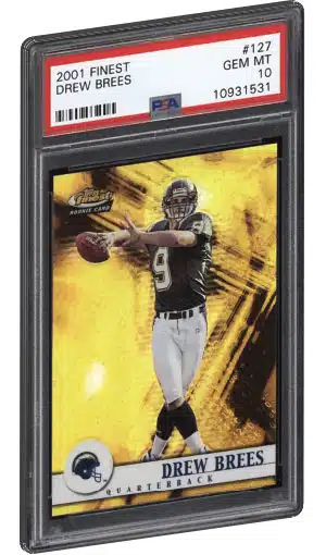 : Drew Brees Fleer Ultra 2001 Rookie card # 260 Mint Le /2499  Great Card - Unsigned Football Cards : Collectibles & Fine Art