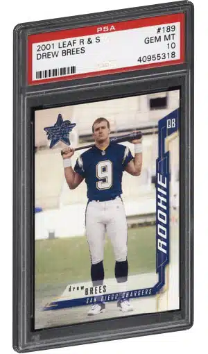 : Drew Brees Fleer Ultra 2001 Rookie card # 260 Mint Le /2499  Great Card - Unsigned Football Cards : Collectibles & Fine Art