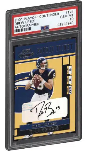 50 Hottest Drew Brees Rookie Cards