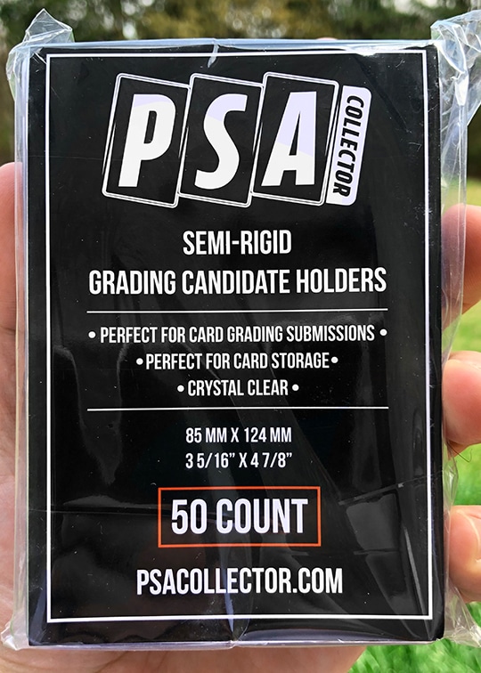 Cardboard Gold Card Saver 1 - PSA/BGS Graded Card Submission Holders, 50  Individual New Savers