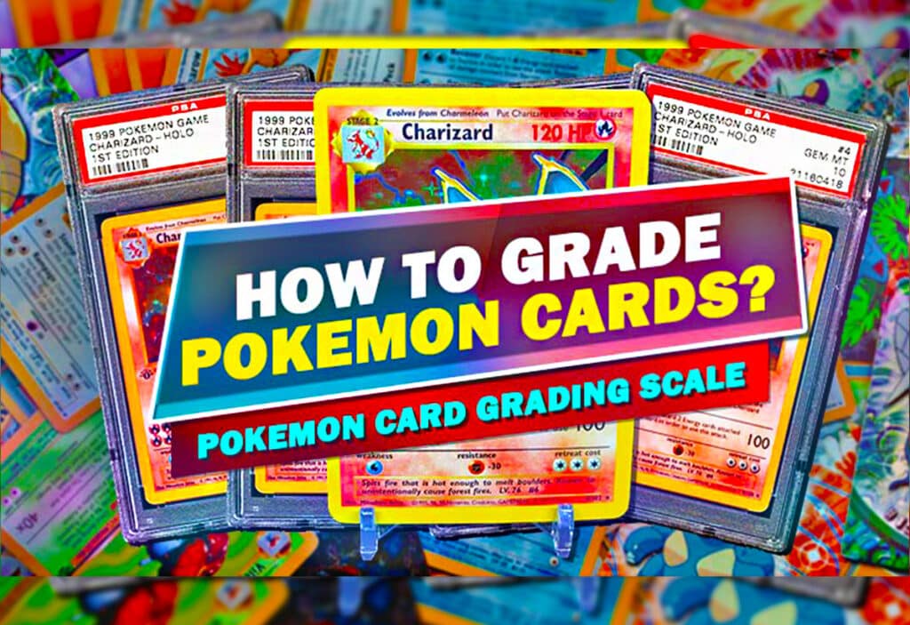 how to grade Pokemon cards Pokemon card grading scale PSA
