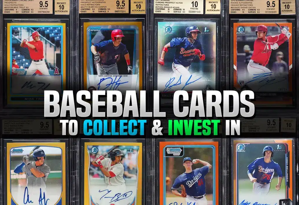 baseball cards to collect and invest in for long term gains