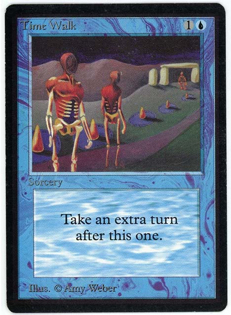 BEST BLUE MTG CARD TO GET GRADED AND INVEST IN TIME WALK