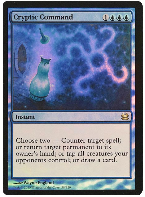 Best BLUE MTG cards to get PSA graded CRYPTIC COMMAND