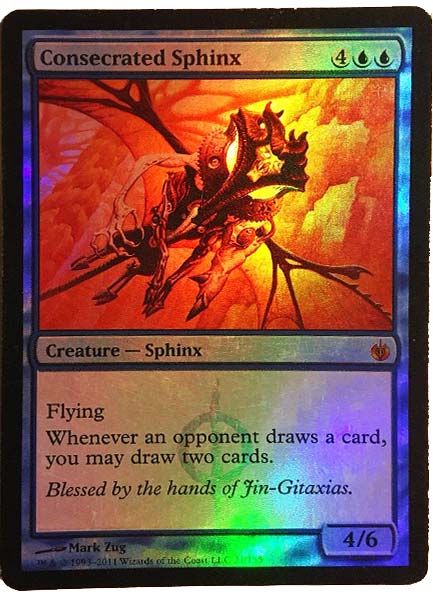 MTG Best Blue Commander Cards consecrated sphinx