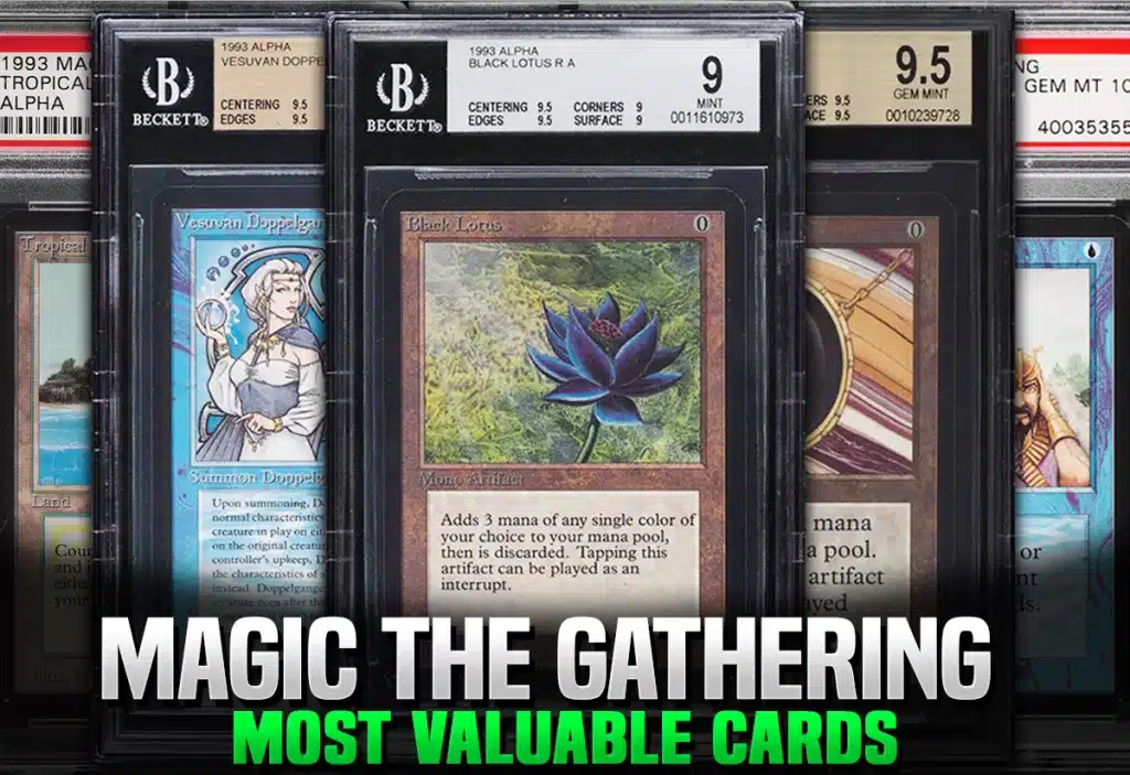 Most valuable recently sold rare Magic the Gathering cards