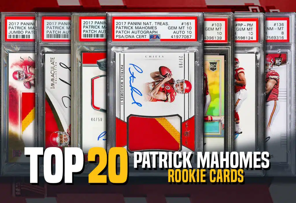 Patrick Mahomes II 2017 Panini Phoenix Red Prizm Rookie Card #104