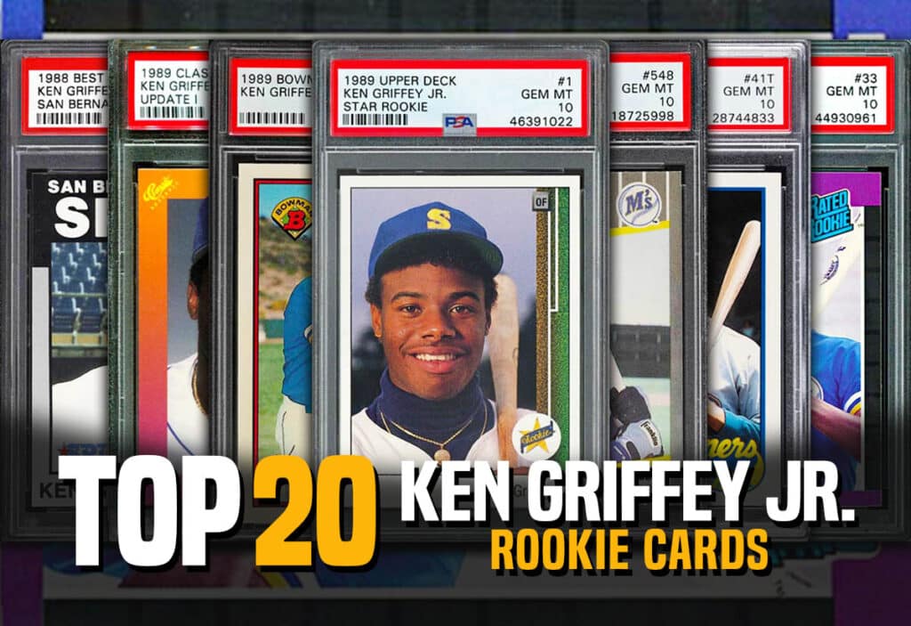 Top 20 most valuable Ken Griffey Jr. rookie card list