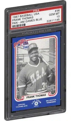 Frank Thomas Cards & Items Baseball Cards Set checklist, prices