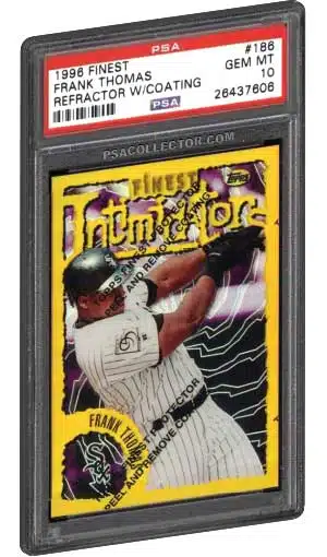 Frank Thomas 2004 Topps Finest Authentic Game Worn Jersey Card