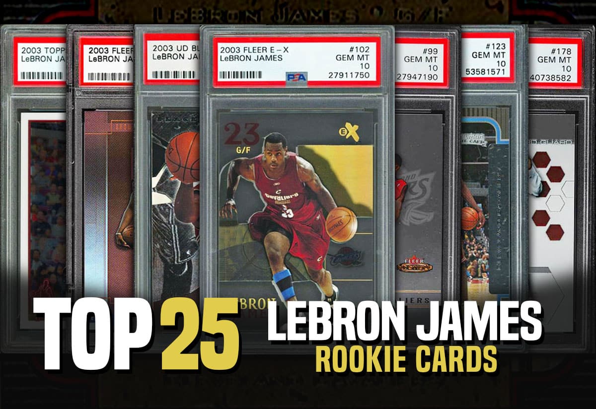 Top LeBron James Rookie Cards, Best RC List, Most Valuable Auto