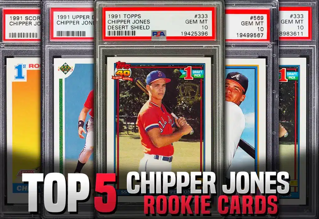 Most Valuable Chipper Jones Rookie Cards to invest in today