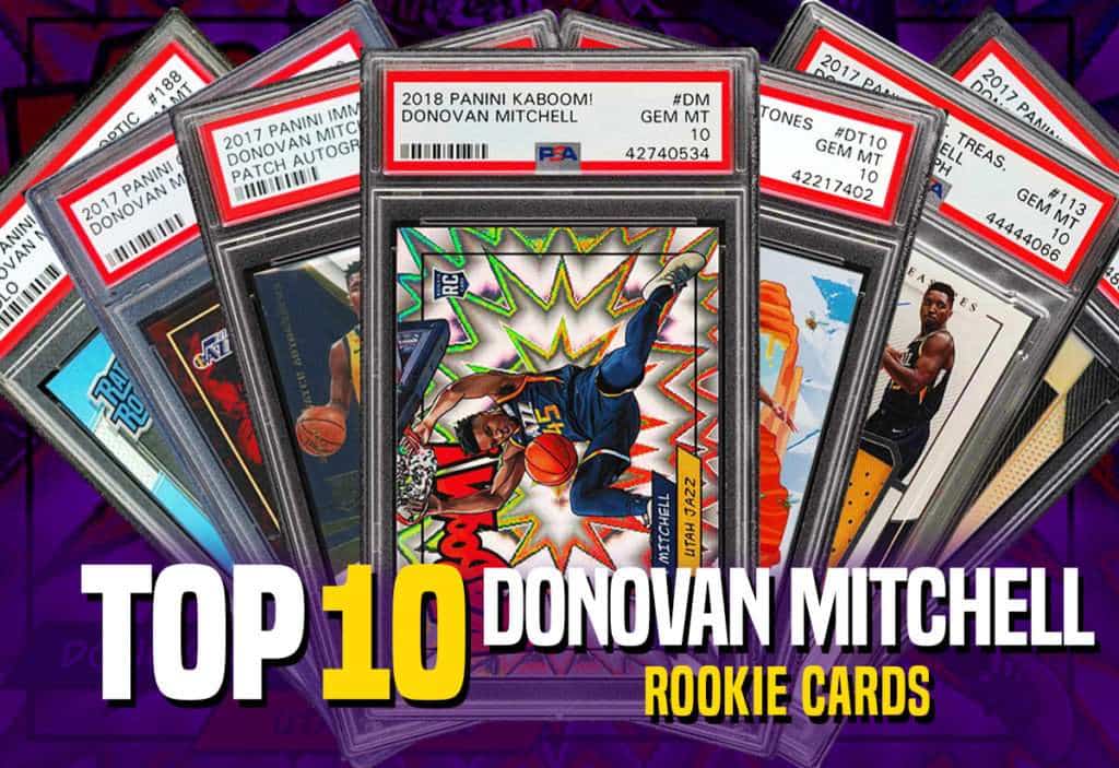 Top 10 Donovan Mitchell Rookie Card List