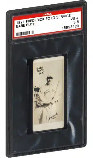 Ultimate Babe Ruth baseball card value and price guide
