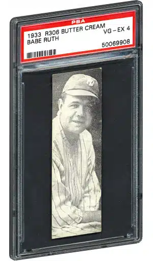 1917 Boston Store Babe Ruth #147 Baseball - VCP Price Guide