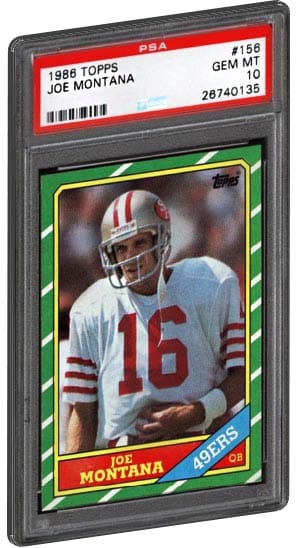 20 Valuable Joe Montana Football Cards from the 1980s Every