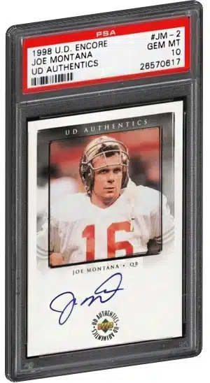 Top Joe Montana Cards, Rookie Card, Best Autographs, Most Valuable List