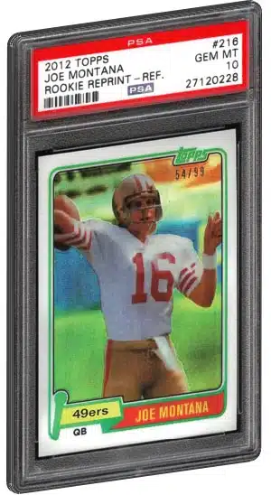 2012 topps joe namath