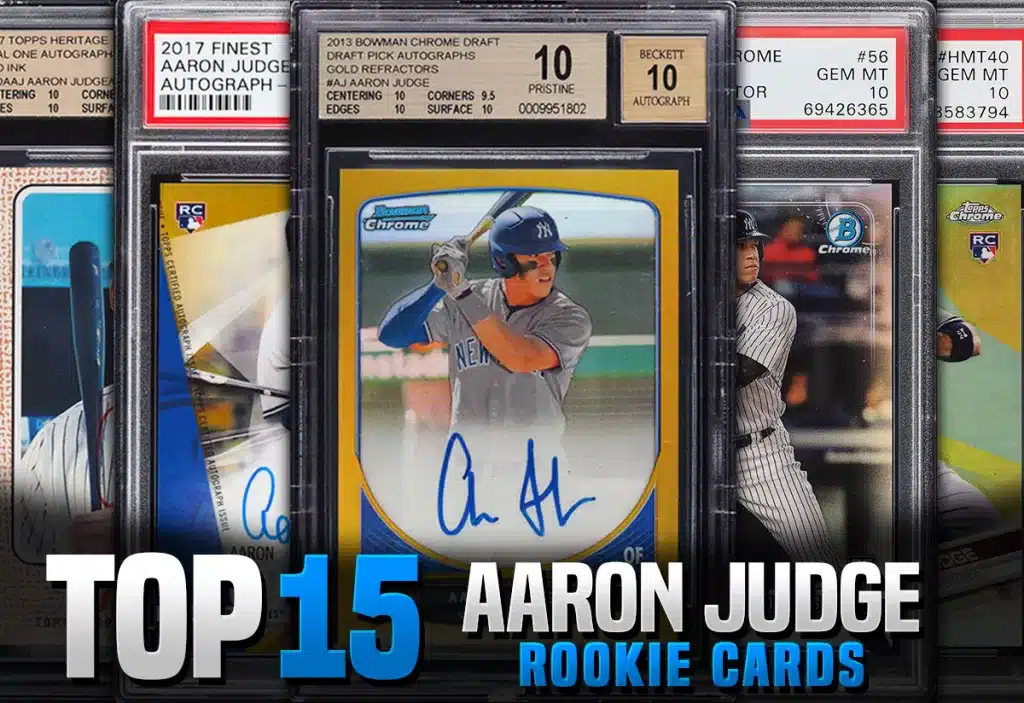 Aaron Judge rookie cards to buy now his most valuable and highest selling