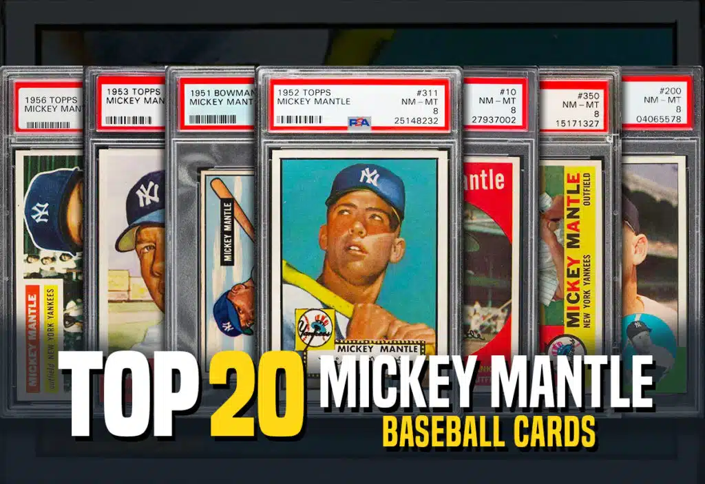 Mickey Mantle Cards Real-Time Hot List, Most Popular, Valuable Cards