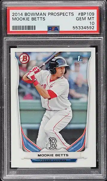 Top 15 Must-Have Mookie Betts Rookie Cards