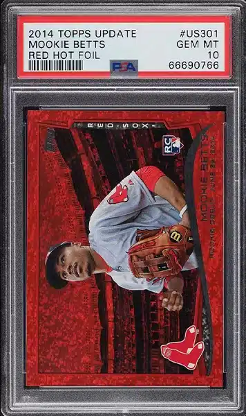 Mookie Betts Rookie Cards Checklist, Top RC Guide and Prospects