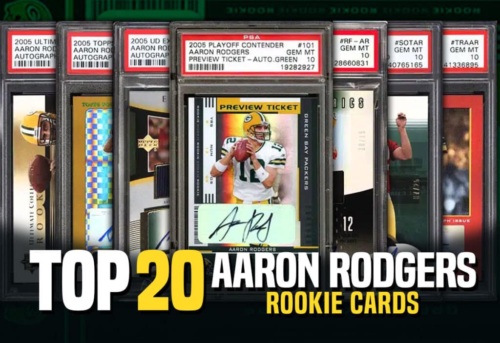 20 Best Aaron Rodges rookie card price guide & values