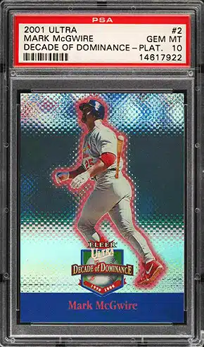 The Top 10 Most Valuable Mark McGwire Baseball Cards! 