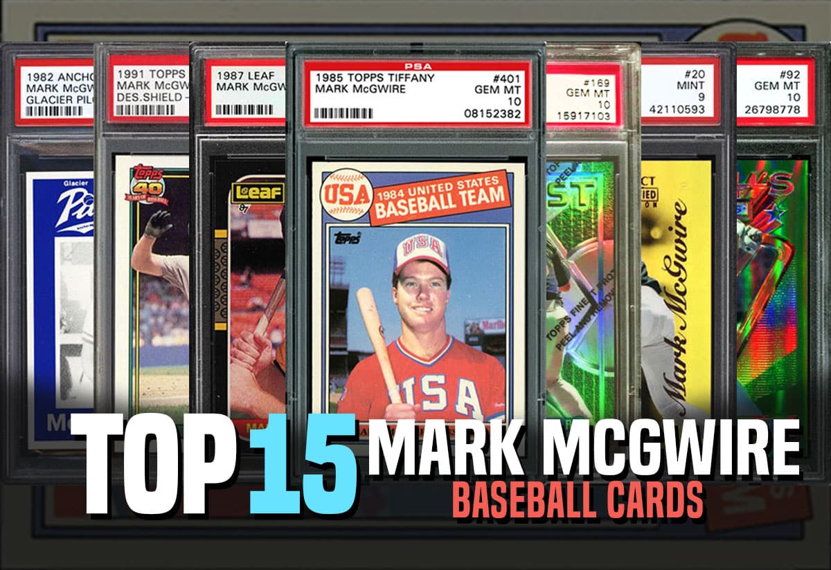 1985 Topps Mark McGwire Autographed Rookie Card