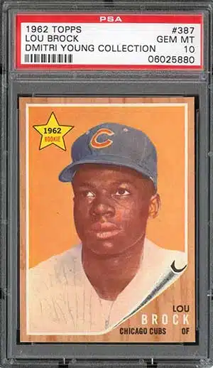 1969 Topps Lou Brock: The Card That Started it for Me