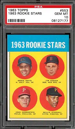 1963 Topps #537 Rookie Stars Pete Rose Al Weis RC PSA 4 Graded Baseball  Card MLB