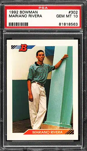 Sold at Auction: 1992 Bowman Chipper Jones Rookie Card
