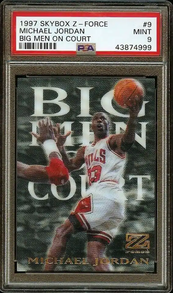 Michael Jordan Fleer 96-97 NBA All-Star 10 Retro Card Mint Rare