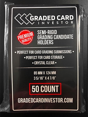 graded card investor grading candidate holders