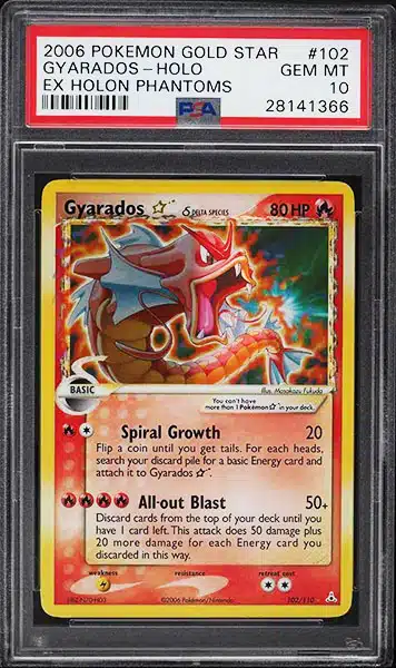 Top 7 Gyarados Pokemon Cards - Most Valuable And Rare