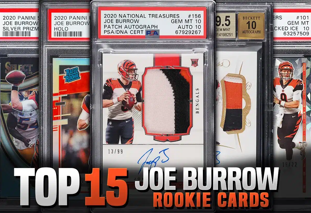 Joe Burrow Rookie Card value, guide, & checklist