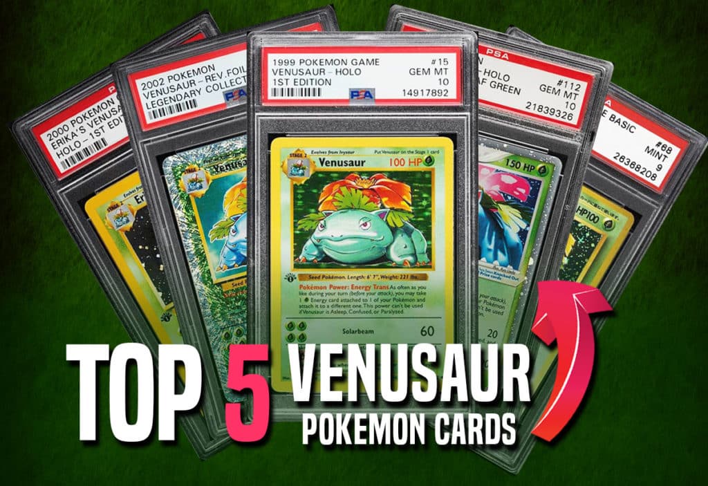Most valuable Venusaur Pokemon Cards to collect