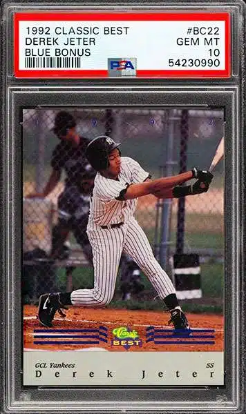 Sold at Auction: (NM-MT) 1992 Classic Four Sport Derek Jeter Rookie #231  Baseball Card - HOF - New York Yankees