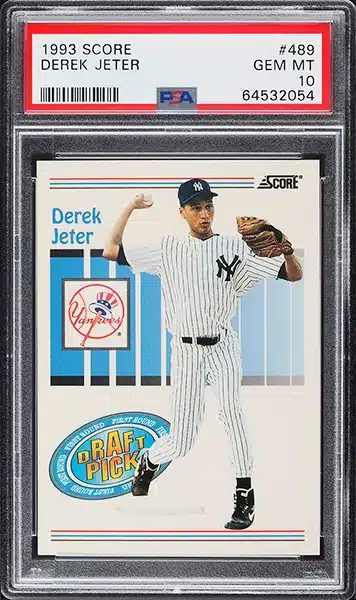 1993 Score Derek Jeter ROOKIE #489 PSA 10 GEM MINT