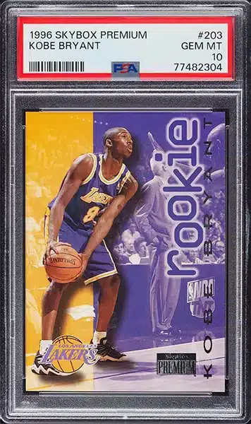 1996 Skybox Premium Kobe Bryant ROOKIE #203 PSA 10 GEM MINT