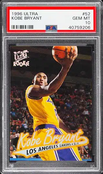 Kobe Bryant Fleer Metal Ultra Rare Rookie Card