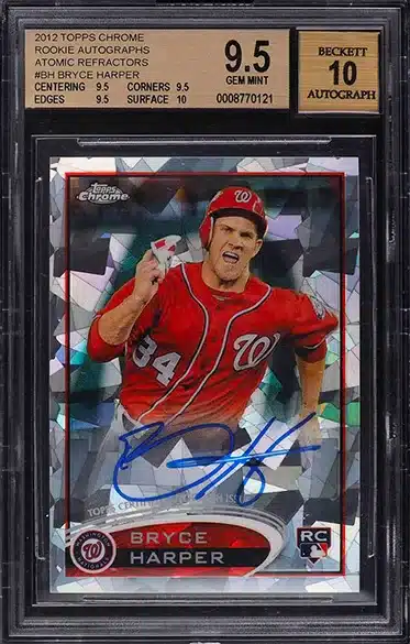  2023 Topps Chrome Refractor #3 Bryce Harper