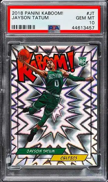 Lot - 2017 Panini Black Friday Materials Jayson Tatum Rookie #M-JT