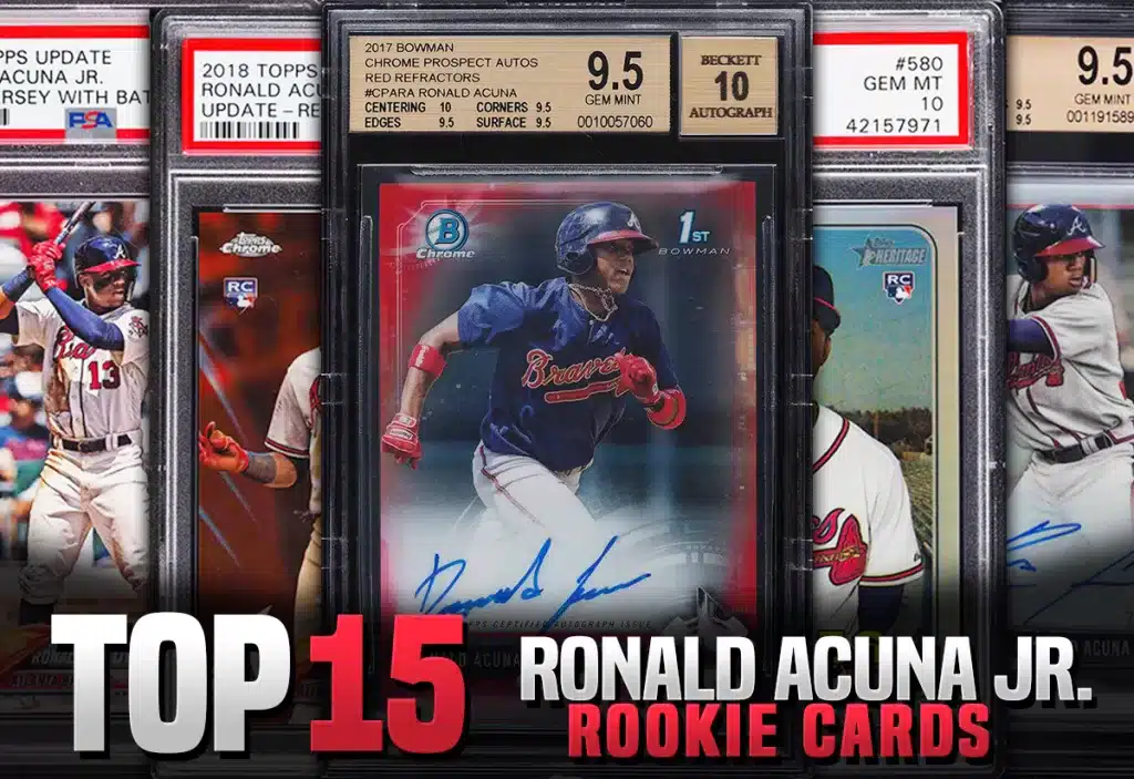 Ronald Acuna Jr. Rookie Card List with Values and Prices