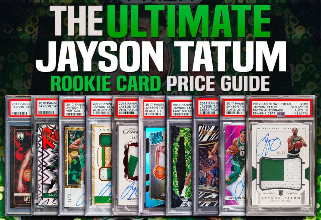 The Ultimate Jayson Tatum rookie card Checklist & Price Guide