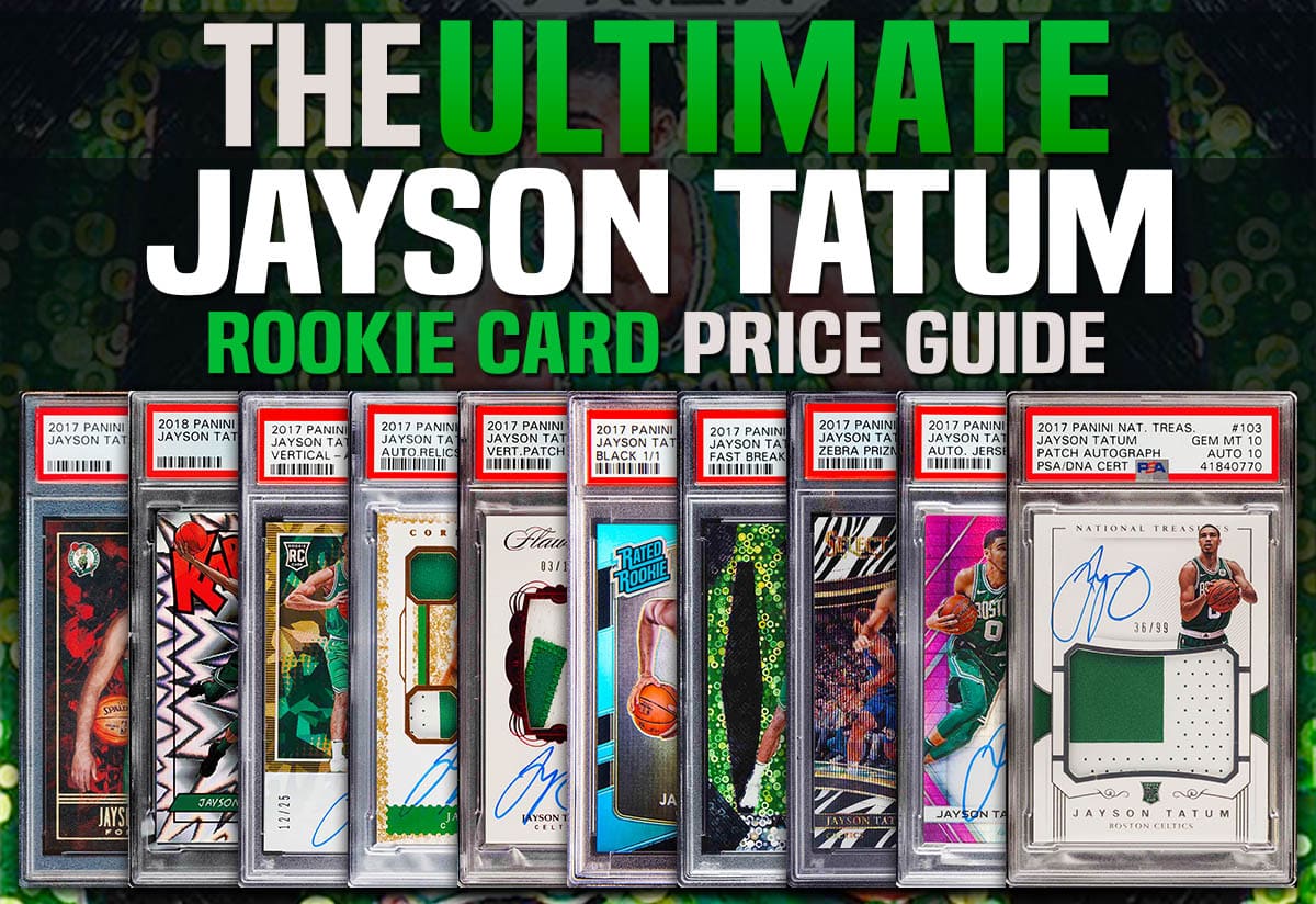 The Best Jayson Tatum Rookie Cards Recent Selling Price