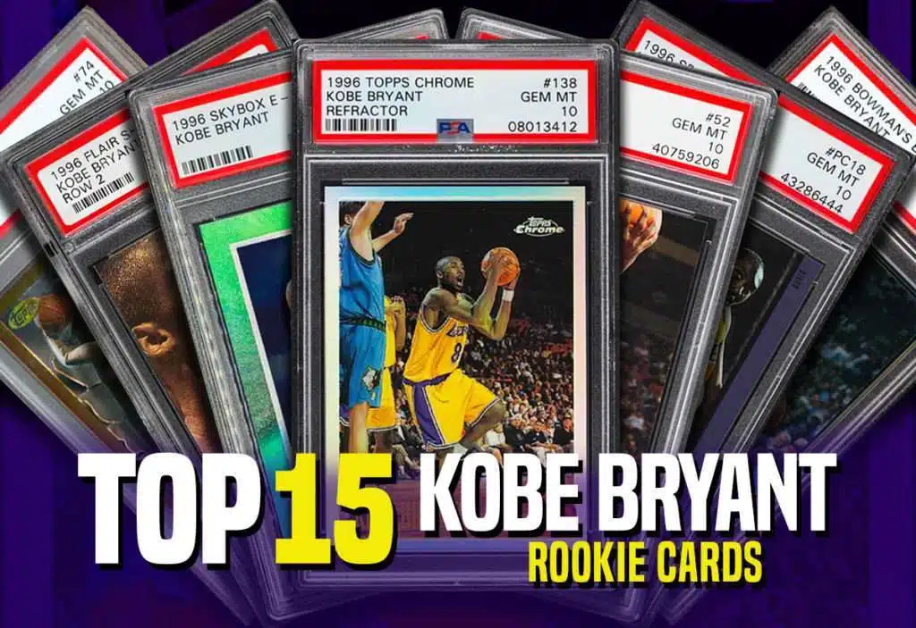 Top 20 KOBE BRYANT Rookie Cards to invest in before he gets into the Hall  of Fame! #kobebryant 