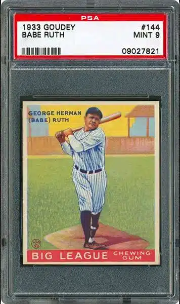 1917 Boston Store Babe Ruth #147 Baseball - VCP Price Guide