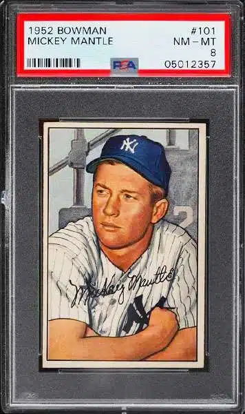 Top 7 Most Expensive Mickey Mantle Baseball Cards